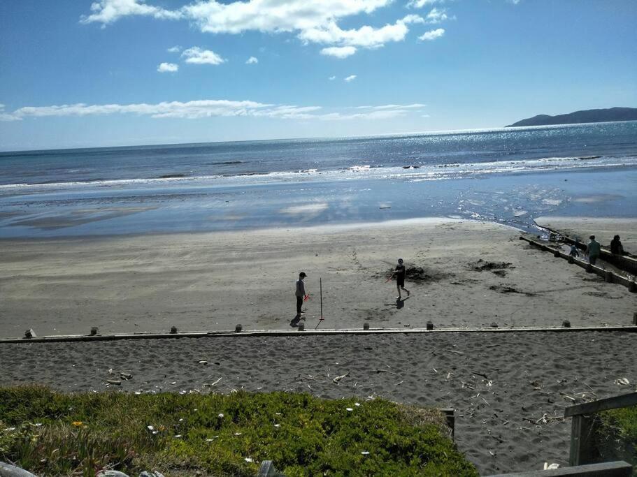 Beachfront Bliss Paraparaumu Exteriér fotografie